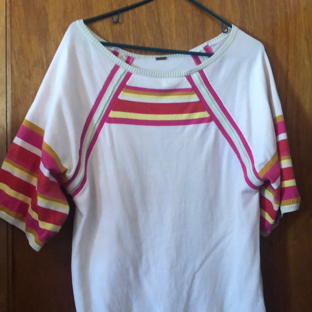 Free People Stretch Raglan Sweater Size M